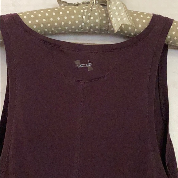 Under Armour; Plum; Tank Top; Athletic Shirt; L - Picture 4 of 7
